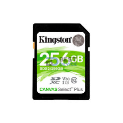 MEMORIA KINGSTON SD 256GB SDS2/256GB 100 CANVAS SELECT PLUS SDXC CLASS 10