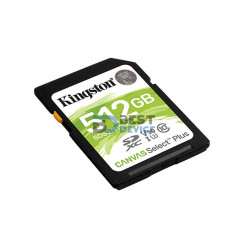 MEMORIA KINGSTON SD 512GB SDS2/512GB 100 CANVAS SELECT PLUS SDXC CLASS 10