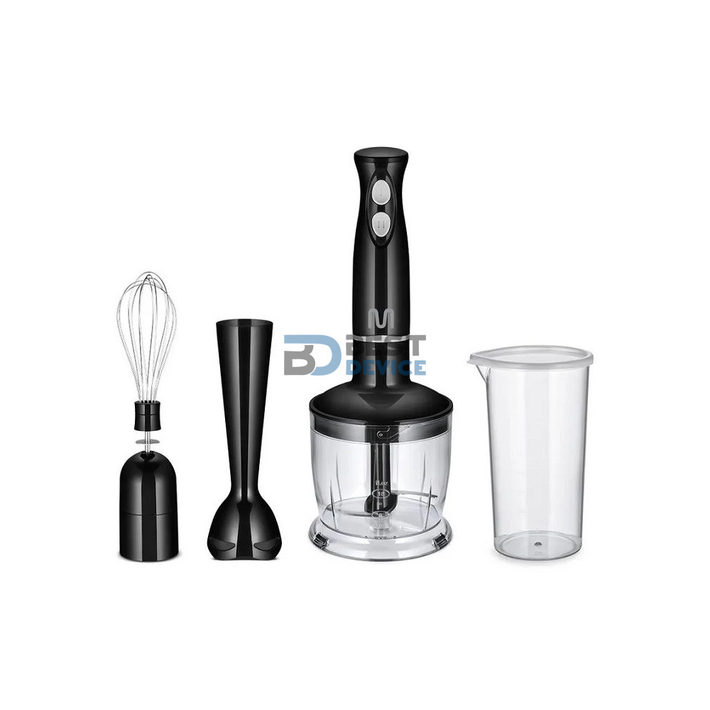MIXER DE ALIMENTOS MULTI GO008 3 EN 1 CON VASO 350W 220V NEGRO MIXER DE ALIMENTOS MULTI GO008 3 EN 1 CON VASO 350W 220V NEGRO