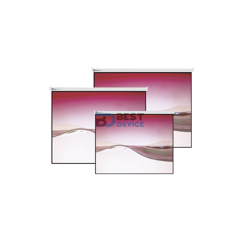 PANTALLA PARA PROYECTOR KLIP XTREME 100" KPS-303 4:3 MAN/TEC/PAR/BLA PANTALLA PARA PROYECTOR KLIP XTREME 100" KPS-303 4:3 MAN/TEC/PAR/BLA
