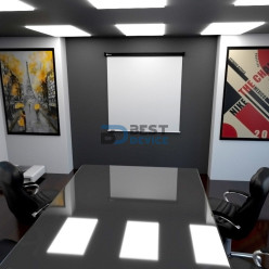 PANTALLA PARA PROYECTOR KLIP XTREME 100" KPS-502 4:3 110V/CON/TEC/BLA