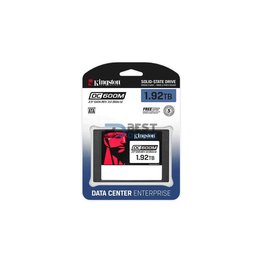 SSD KINGSTON 2.5 SATA3 1.92TB SEDC600M/1920G 560/530 SERVER SSD KINGSTON 2.5 SATA3 1.92TB SEDC600M/1920G 560/530 SERVER