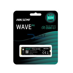 SSD HIKSEMI M.2 NVME 512GB HS-SSD-WAVE PRO(P) 512G PCIE 3.0