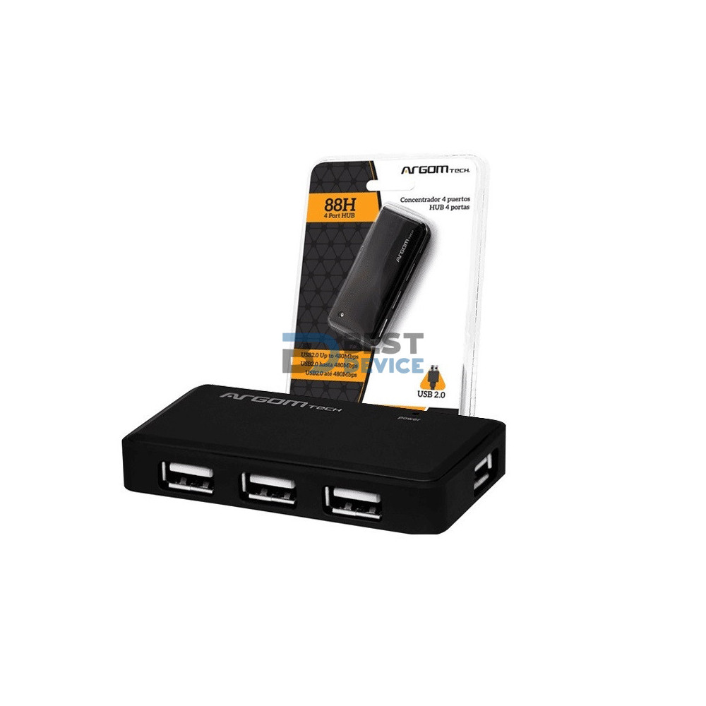 CABLE ARGOMTECH ARG-UB-0088 USB 2.0 4 MULTI PUERTOS CABLE ARGOMTECH ARG-UB-0088 USB 2.0 4 MULTI PUERTOS