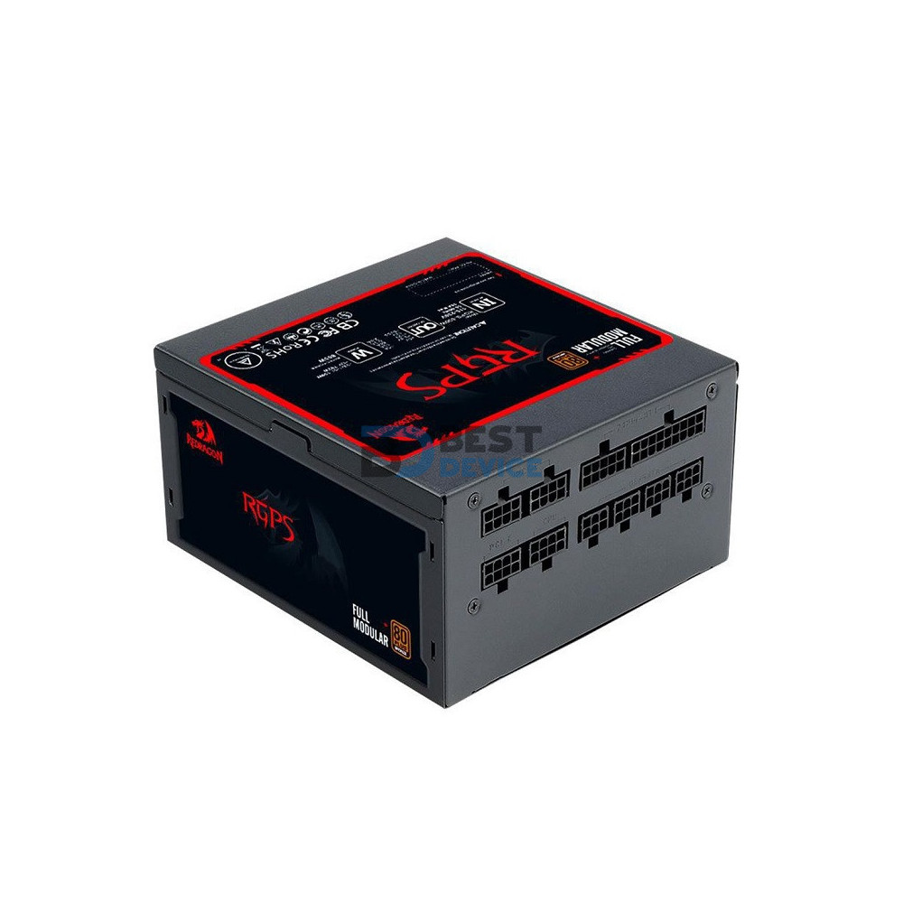 FUENTE REDRAGON 850W 80PLUS GOLD GC-PS010 FUENTE REDRAGON 850W 80PLUS GOLD GC-PS010