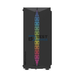 GABINETE GAMER DARKFLASH DK151 BLACK (3FANS ARGB)
