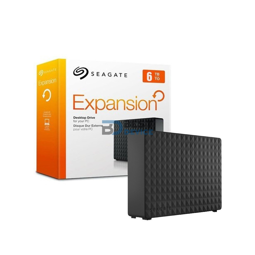 DISCO DURO EXTERNO SEAGATE 6 TB 3.5" EXPANSION DISCO DURO EXTERNO SEAGATE 6 TB 3.5" EXPANSION