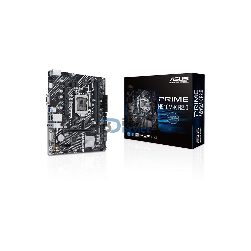 PLACA MADRE ASUS PRIME LGA1200 H510M-K S/V/R/HDMI/M.2/R2.0 PLACA MADRE ASUS PRIME LGA1200 H510M-K S/V/R/HDMI/M.2/R2.0