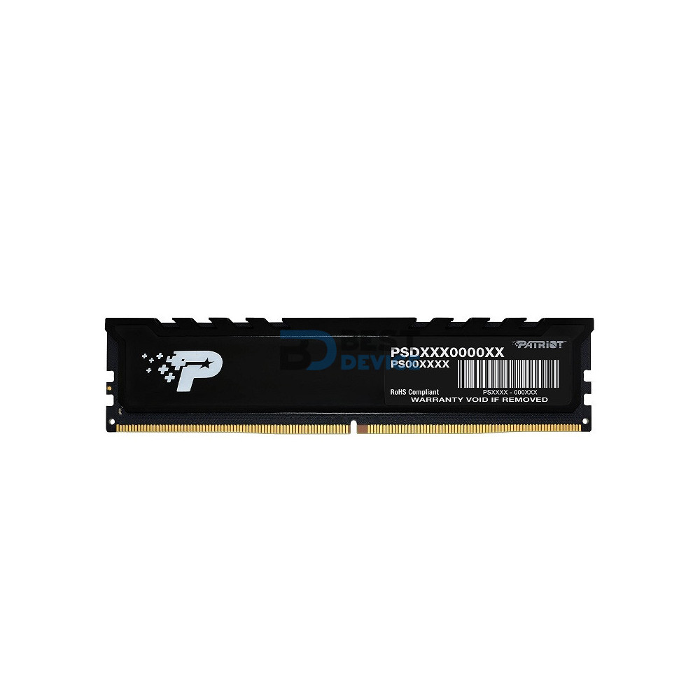 MEMORIA RAM PATRIOT DDR5 16GB 4800 MHZ PREMIUM PSP51 MEMORIA RAM PATRIOT DDR5 16GB 4800 MHZ PREMIUM PSP51