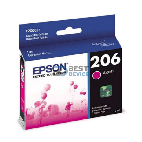 TINTA EPSON T206320-AL MAGENTA XP-2101