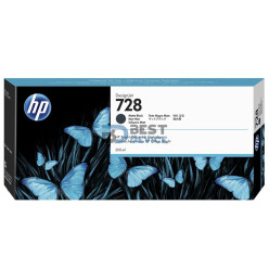 TINTA HP 728 F9J68A 300ML NEGRO MATTE