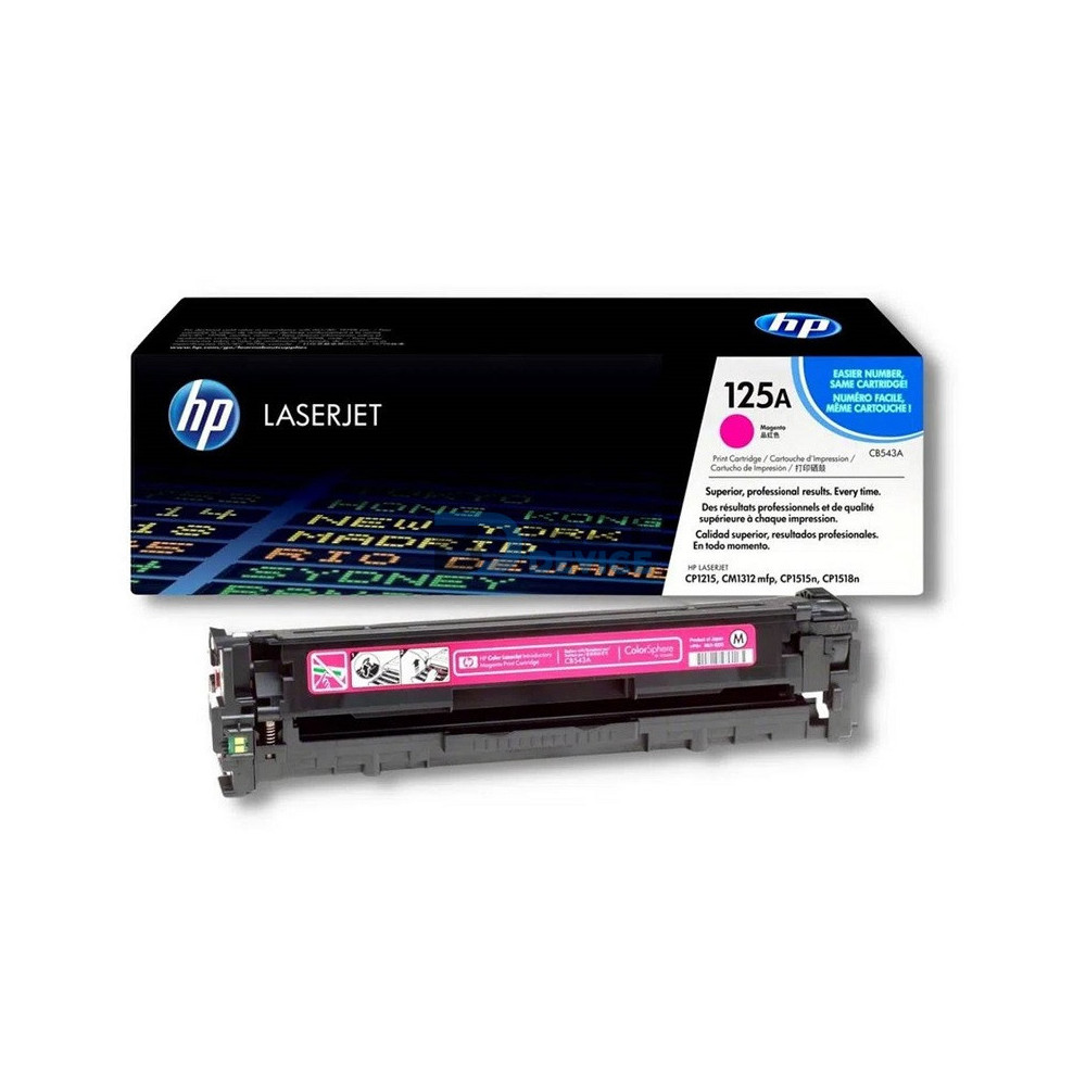 TONER HP CB543A (125A) MAGENTA TONER HP CB543A (125A) MAGENTA