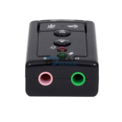 ADAPTADOR FONE+MIC/USB MANHATTAN 152341 2.0/7.1/3D/3.5MM