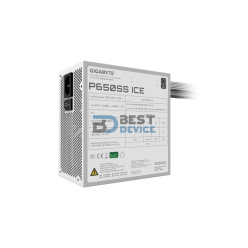 FUENTE GIGABYTE 650W 80PLUS SILVER BLANCO GP-P650SS ICE