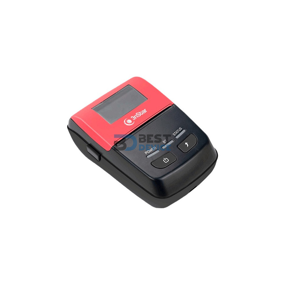 IMPRESORA 3NSTAR TERMICA PPT205BT USB/BT/PORTAT 2" NEGRO C/ROJO CAB/USB