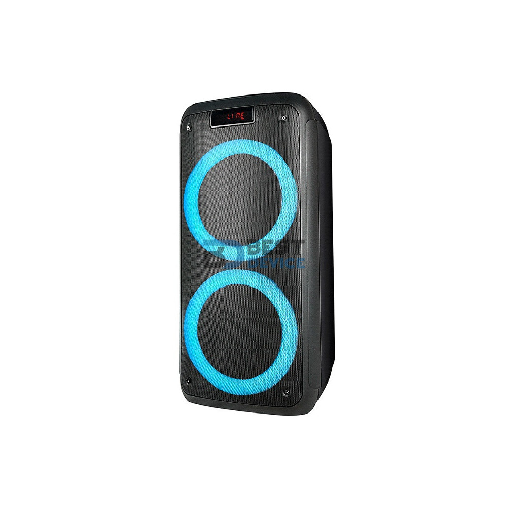 PARLANTE MULTI 1000W PULSE PULSEBOX 8" BT/AUX/SD/USB/FM/LED SP359