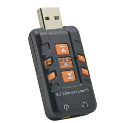 ADAPTADOR USB-SONIDO 8.1