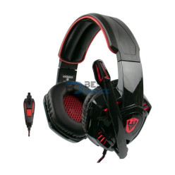 AURICULAR GAMER SATE AE-365 USB/NEGRO