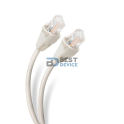 CABLE UTP SIEMON CAT6 WHITE 1M (PC6-003M-A02LS)