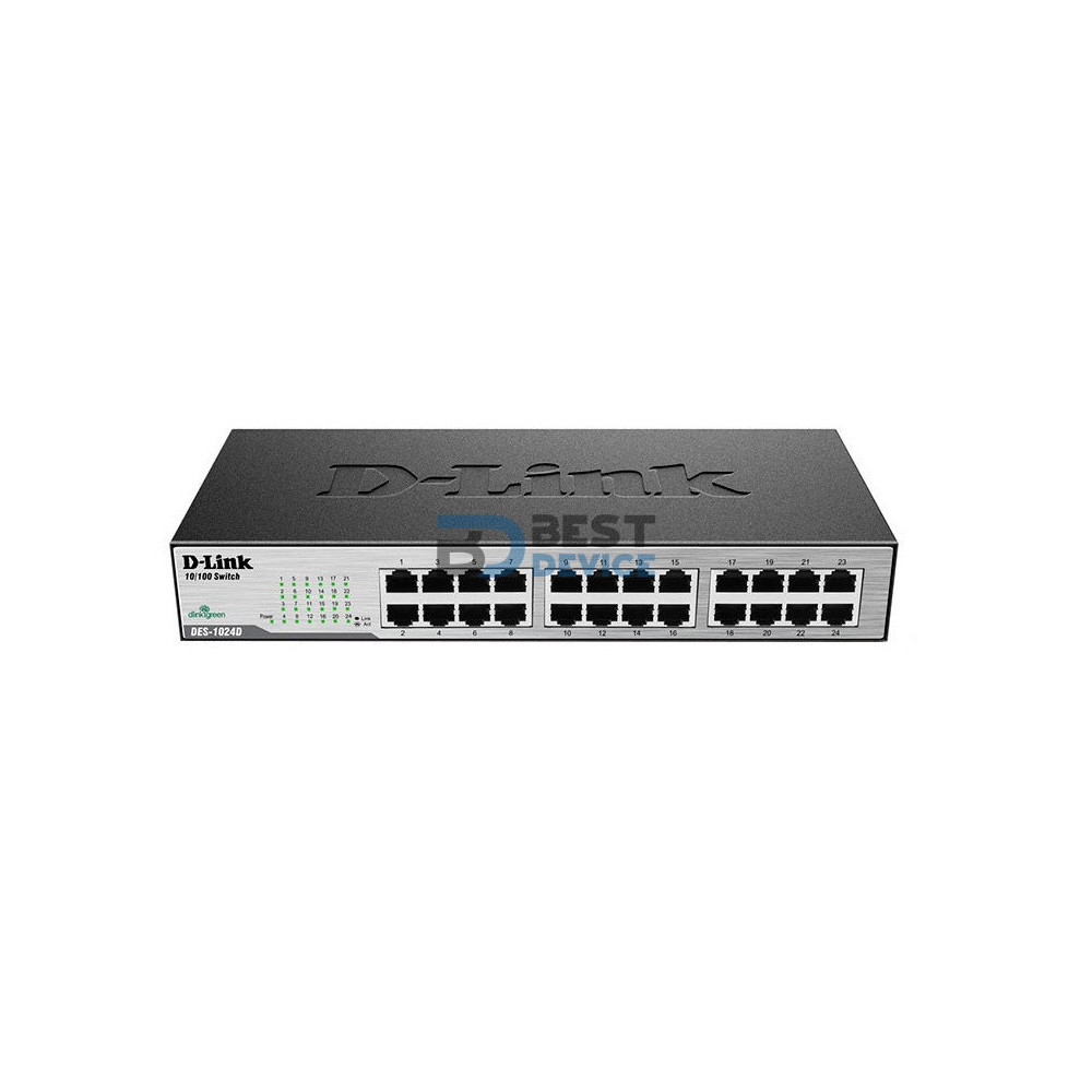 SWITCH D-LINK 24 LAN DES-1024D 10/100 SWITCH D-LINK 24 LAN DES-1024D 10/100
