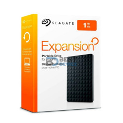 DISCO DURO EXTERNO SEAGATE 1 TB 3.0 USB NEGRO 2.5