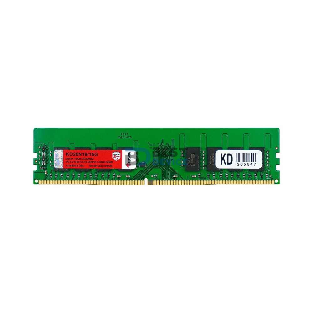 MEMORIA RAM KEEPDATA DDR4 16GB 2666 MHZ MEMORIA RAM KEEPDATA DDR4 16GB 2666 MHZ