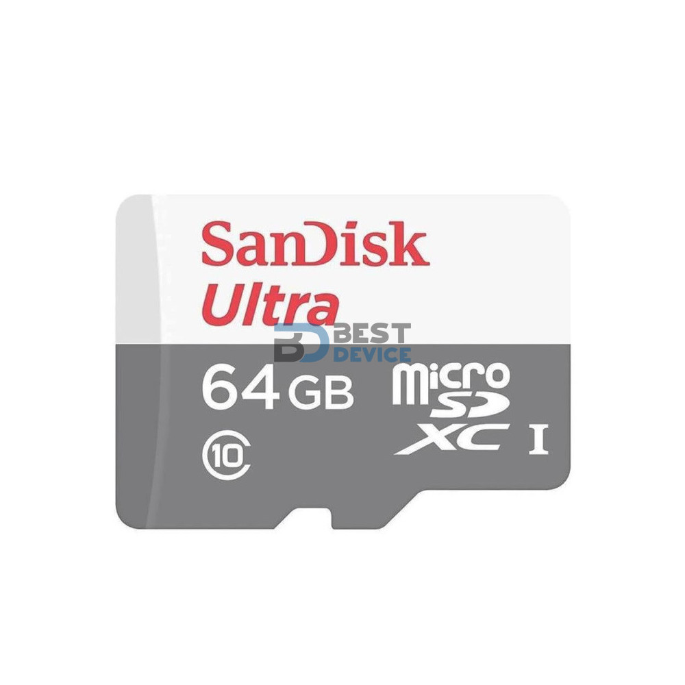 MEMORIA MICRO SD SANDISK ULTRA 64GB MEMORIA MICRO SD SANDISK ULTRA 64GB