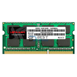 MEMORIA RAM PARA NOTEBOOK DDR3 UP GAMER 8GB 1600 MHZ