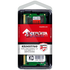 MEMORIA RAM PARA NOTEBOOK DDR4 KEEPDATA 16GB 2400 MHZ