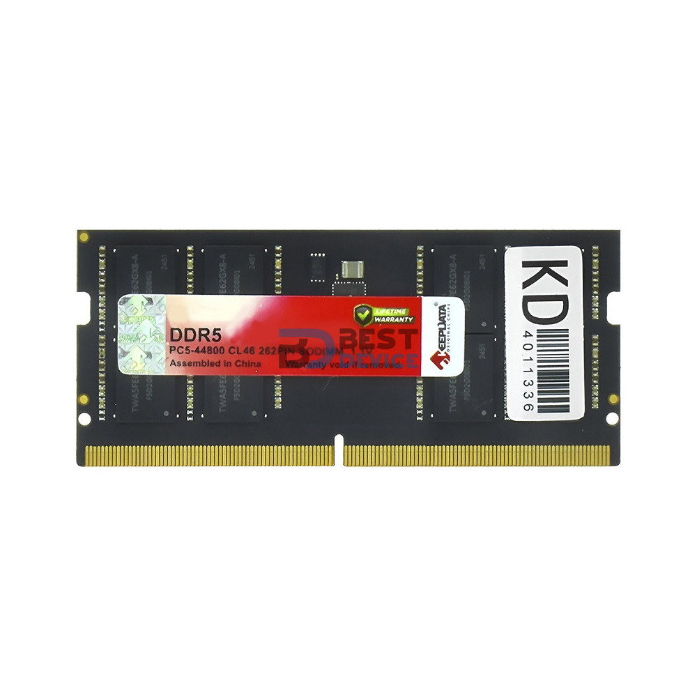 MEMORIA RAM PARA NOTEBOOK DDR5 KEEPDATA 16G 5600MHZ MEMORIA RAM PARA NOTEBOOK DDR5 KEEPDATA 16G 5600MHZ