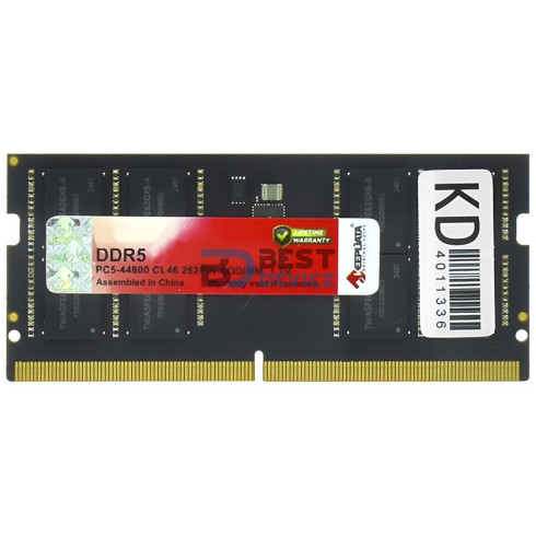 MEMORIA RAM PARA NOTEBOOK DDR5 KEEPDATA 16G 5600MHZ
