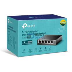 HUB SWITCH TP-LINK 5P G-LAN TL-SG1005P 4P POE