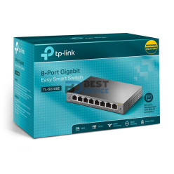 SWITCH TP-LINK 8P G-LAN TL-SG108E EASY SMART