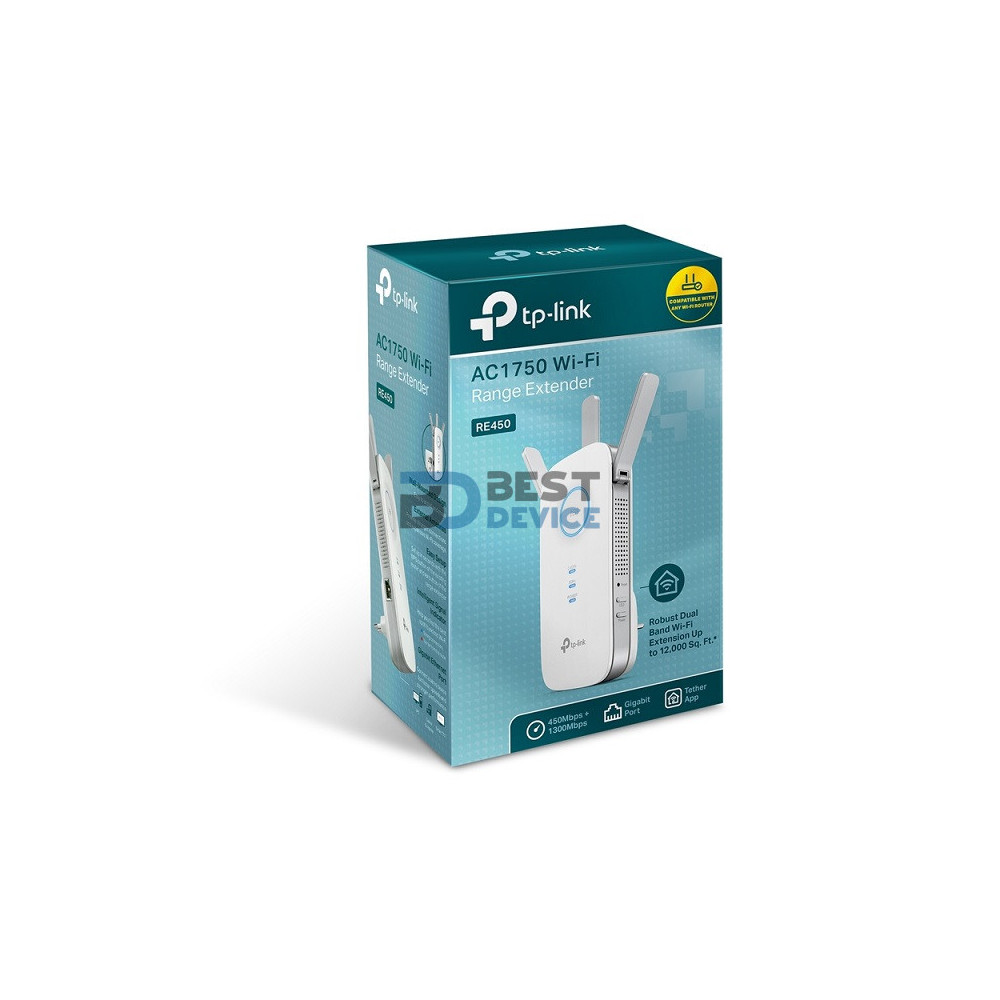 REPETIDOR WIFI TP-LINK RE450 AC1750 REPETIDOR WIFI TP-LINK RE450 AC1750