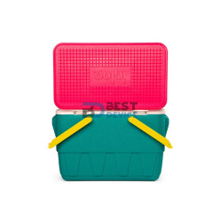 CONSERVADORA IGLOO 23L PICNIC RETRO BK JADE 2P 50X33X33CM 48537