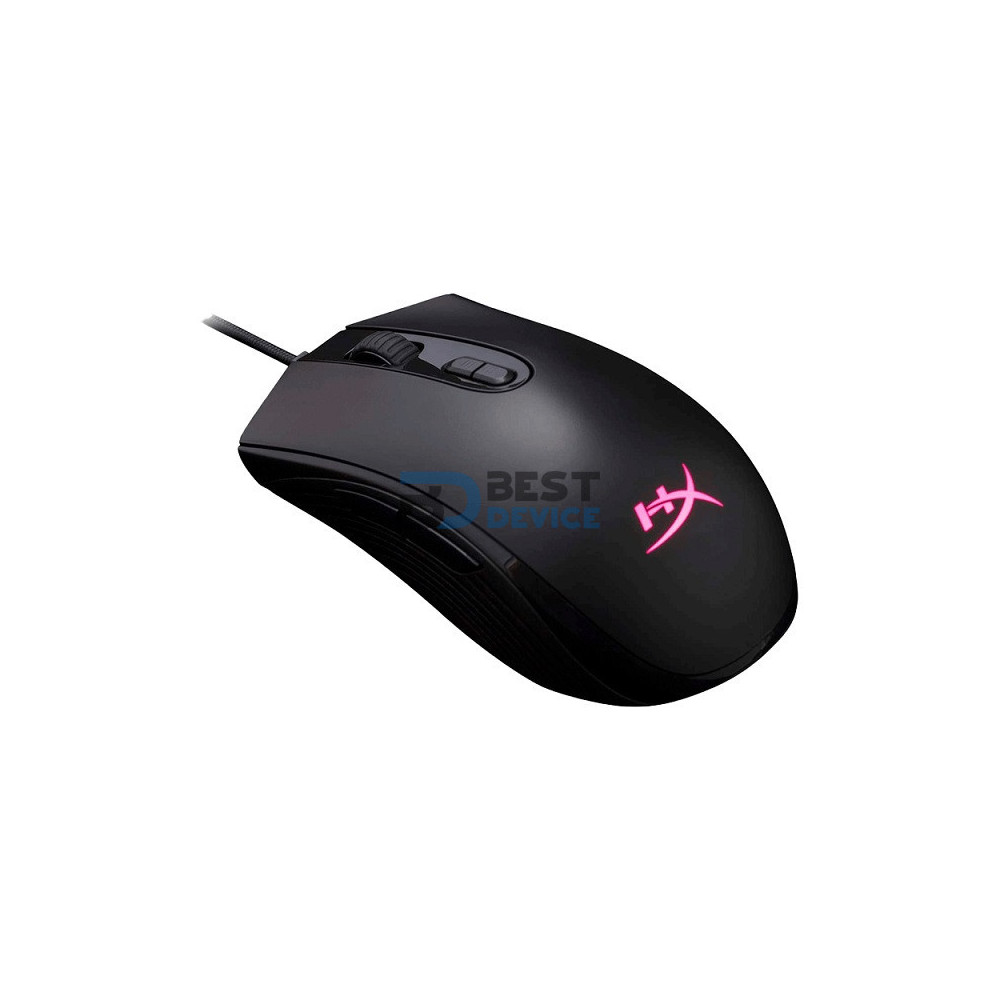MOUSE HYPERX USB HX-MC004B PULSEFIRE CORE 6200DPI/GAMER/7 BOT/RGB/NEG MOUSE HYPERX USB HX-MC004B PULSEFIRE CORE 6200DPI/GAMER/7 BOT/RGB/NEG