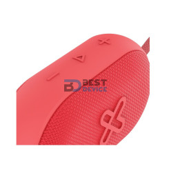 PARLANTE KLIP XTREME GROOVESPLASH KBS-030RD BT/BAT/IPX7/TWS/MIC/ROJO PARLANTE KLIP XTREME GROOVESPLASH KBS-030RD BT/BAT/IPX7/TWS/MIC/ROJO