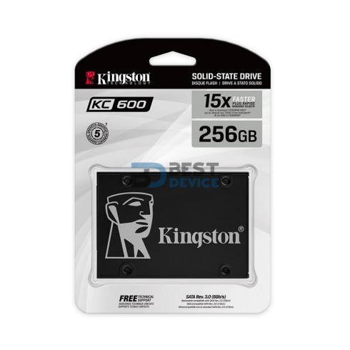 SSD KINGSTON 256GB SKC600/256G 2.5 SATA3 SSD KINGSTON 256GB SKC600/256G 2.5 SATA3