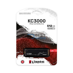 SSD KINGSTON M.2 PCIE 512GB KC3000 NVME SKC3000S/512G 7000/3900