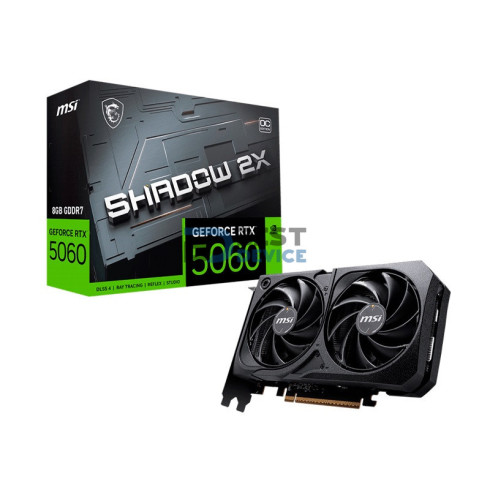 TARJETA GRÁFICA MSI RTX5060 8G SHADOW 2X OC GDDR7 912-V537-038 TARJETA GRÁFICA MSI RTX5060 8G SHADOW 2X OC GDDR7 912-V537-038