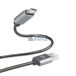 CABLE ARGOMTECH ARG-CB-0026GR MICRO USB TO USB 1M. GRIS