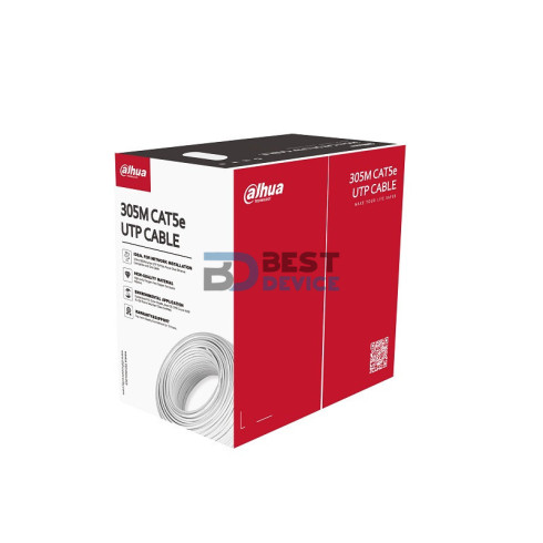 CABLE UTP CAT5EU DAHUA DH-PFM920I-5EUN CABLE UTP CAT5EU DAHUA DH-PFM920I-5EUN