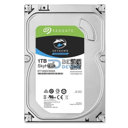 DISCO DURO SEAGATE 1 TB 5900 SURVEILLANCE 64MB