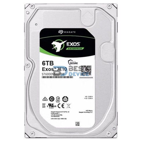 DISCO DURO SEAGATE 6 TB 7200 256MB ENTER EXOS DISCO DURO SEAGATE 6 TB 7200 256MB ENTER EXOS