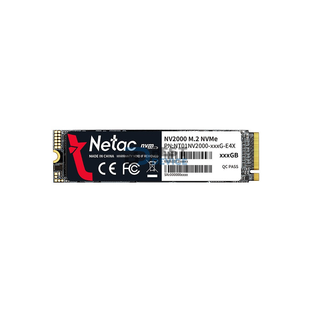 SSD NETAC 1 TB NV2000 M.2 NVME SSD NETAC 1 TB NV2000 M.2 NVME