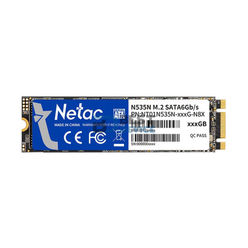 SSD 2 TB NETAC N535N M.2 2280 SATAIII SSD 2 TB NETAC N535N M.2 2280 SATAIII