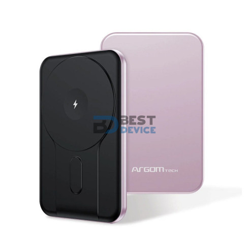 CARGADOR MAGNETICO INALAMBRICO ARGOMTECH ARG-PB-1160PK TYPO-C 5000 CARGADOR MAGNETICO INALAMBRICO ARGOMTECH ARG-PB-1160PK TYPO-C 5000