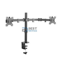 SOPORTE ARGOMTECH DE ESCRITORIO PARA DOS MONITORES 32" ARG-BR-1602