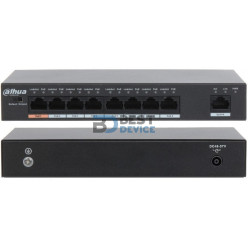 SWITCH DAHUA PFS3009 8 PTOS PoE