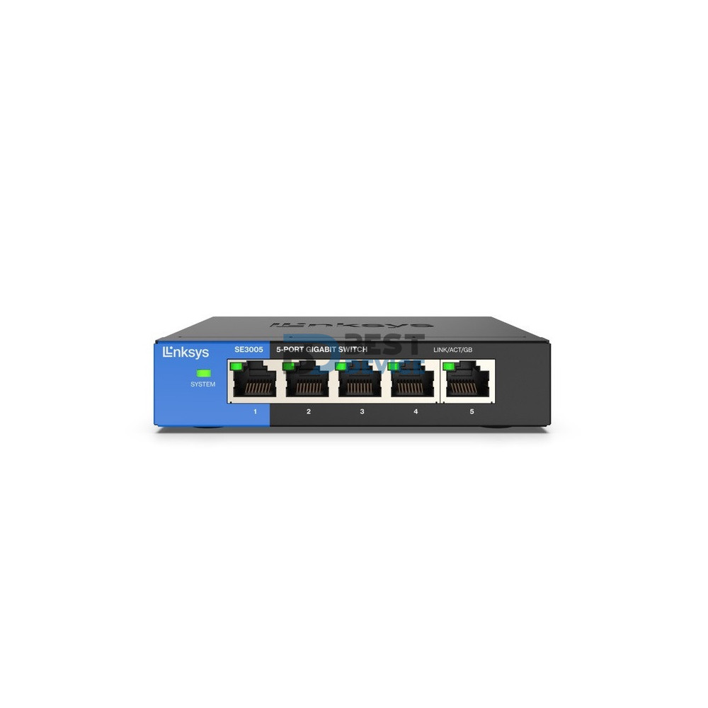 SWITCH LINKSYS SE3005 5-PORT ETHERNET GIGABIT SWITCH LINKSYS SE3005 5-PORT ETHERNET GIGABIT